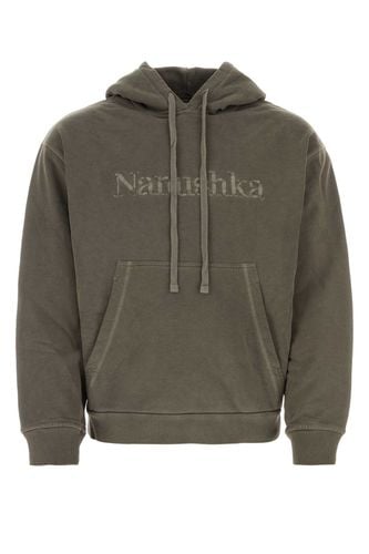 Dark Grey Cotton Sweatshirt - Nanushka - Modalova