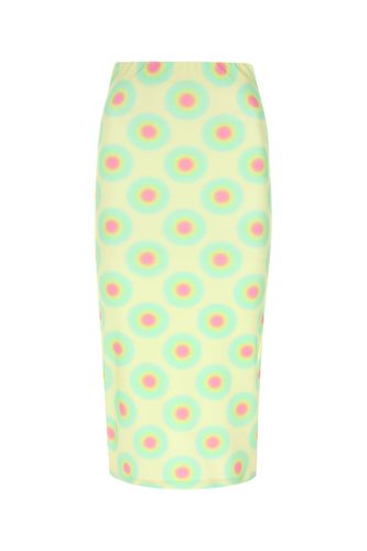 Printed Nylon Blend Gestro Skirt - SportMax - Modalova