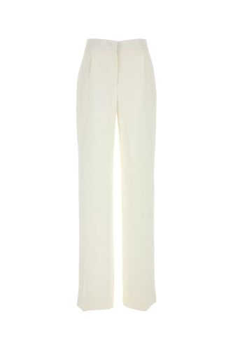 Ivory Stretch Viscose Palazzo Pant - Alberta Ferretti - Modalova