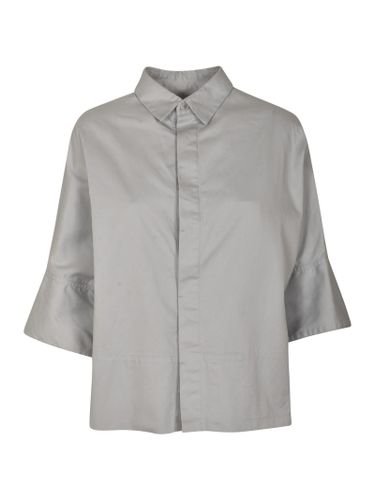 Cropped Concealed Shirt - Yohji Yamamoto - Modalova