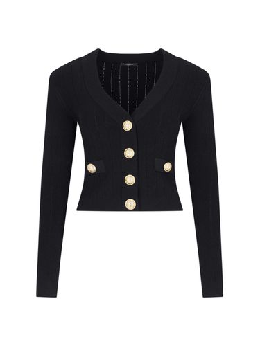 Balmain Short Knit Cardigan - Balmain - Modalova