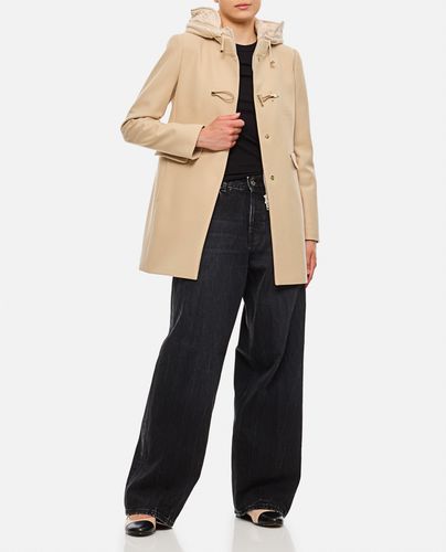 Front Nylon Toggle Double Breasted Coat - Fay - Modalova