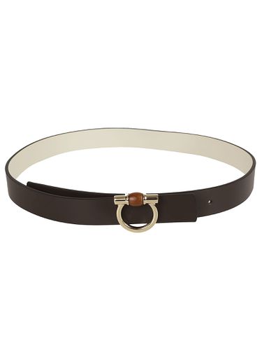 Ferragamo Single Logo Buckle Belt - Ferragamo - Modalova