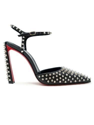 Condora Riviera Spikes 100 Leather Pumps - Christian Louboutin - Modalova