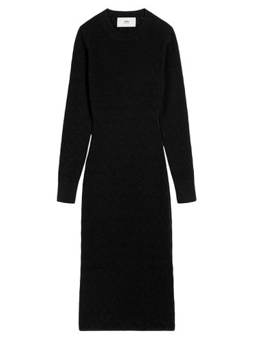 Midi Dress In Cotton Wool - Ami Alexandre Mattiussi - Modalova