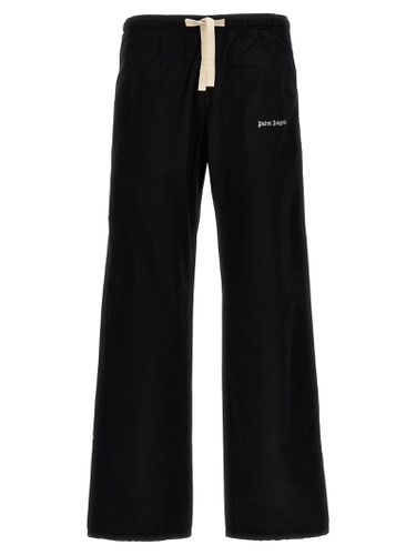 Logo Cotton Travel Pants - Palm Angels - Modalova