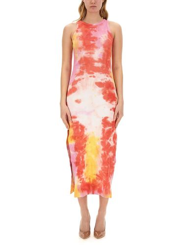 MSGM Dress With Tie & Dye Treatment - MSGM - Modalova