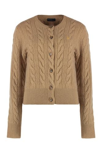 Cable Knit Cardigan - Polo Ralph Lauren - Modalova