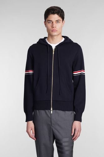 Contrasting Bands Hoodie - Thom Browne - Modalova