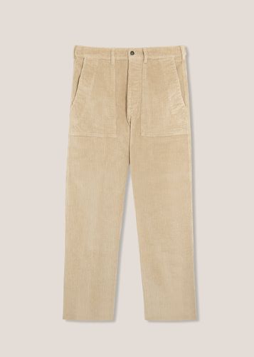 Aartemas Wide Corduroy Workwear Pants - doppiaa - Modalova