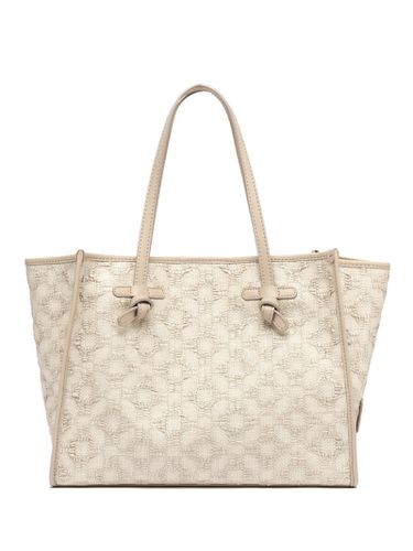 Marcella Pearl Shopping Bag In Woven Straw - Gianni Chiarini - Modalova