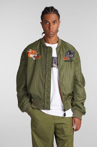 Maharishi Ma1 Bomber In Green Nylon - Maharishi - Modalova