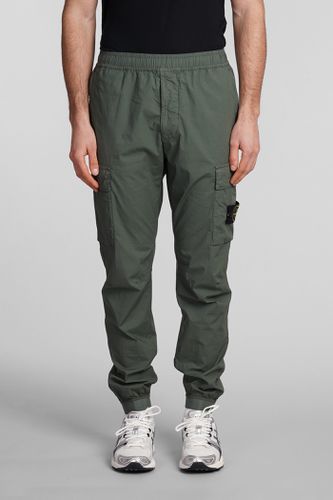 Stone Island Pants In Green Cotton - Stone Island - Modalova