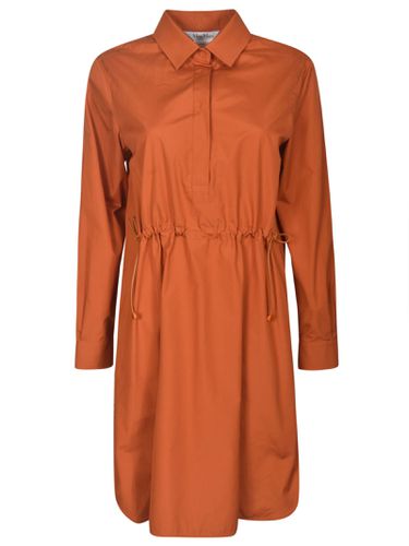 Max Mara Pleated V-neck Dress - Max Mara - Modalova