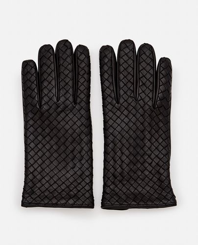 Intrecciato Leather Gloves - Bottega Veneta - Modalova