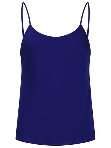 Max Mara Blue Silk Oboli Tank Top - Max Mara - Modalova