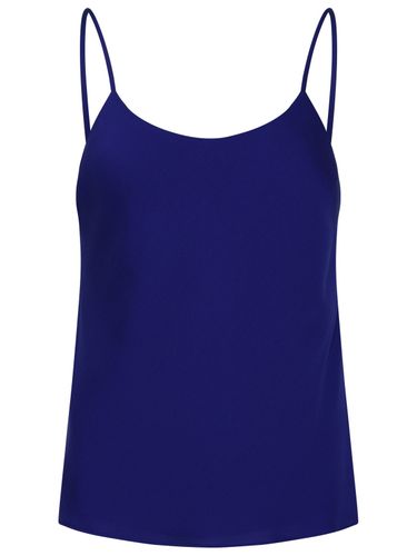 Max Mara Blue Silk Oboli Tank Top - Max Mara - Modalova