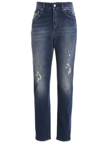 Essential 5-pocket Denim Jeans - Dolce & Gabbana - Modalova