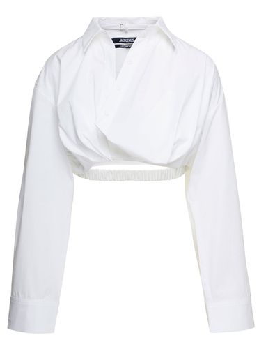 La Chemise Bahia Cropped Shirt In Cotton Woman - Jacquemus - Modalova