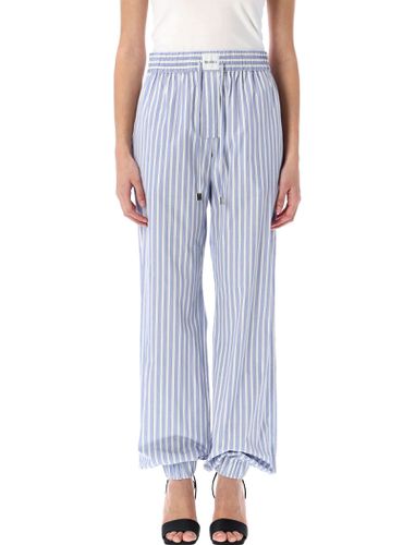 Popeline Long Pant Striped - The Attico - Modalova