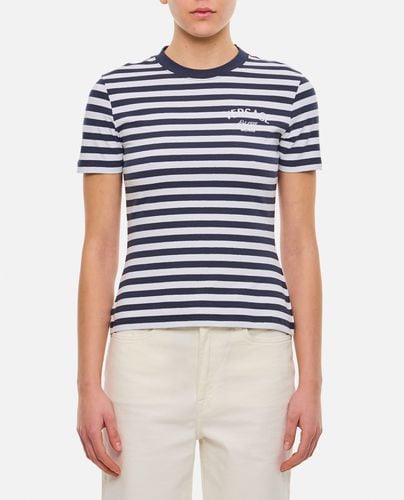 Versace Striped Jersey T-shirt - Versace - Modalova