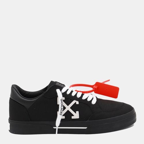 Off-White Black Cotton Sneakers - Off-White - Modalova