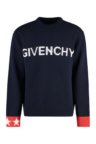Givenchy Crew-neck Wool Sweater - Givenchy - Modalova