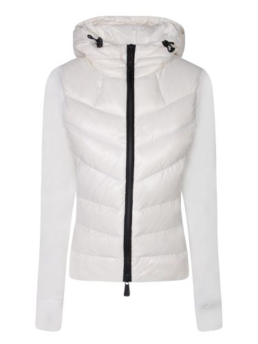 Woman White Hoodie With Padding - Moncler Grenoble - Modalova