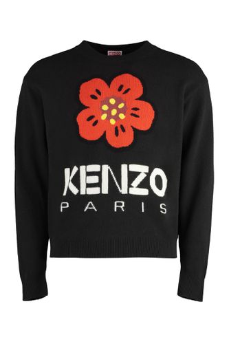 Kenzo Crew-neck Wool Sweater - Kenzo - Modalova