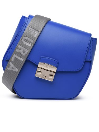 Metropolis Prisma Blue Leather Blend Bag - Furla - Modalova