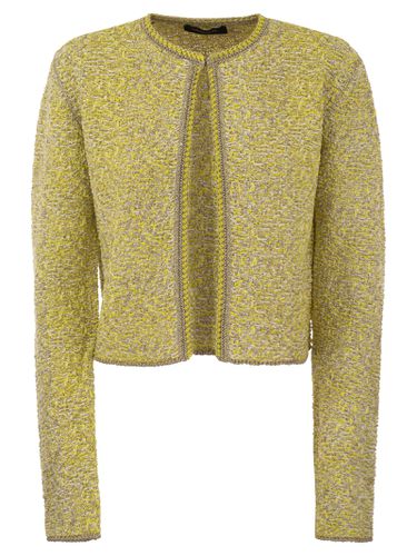 Short Tweed Cardigan - Fabiana Filippi - Modalova