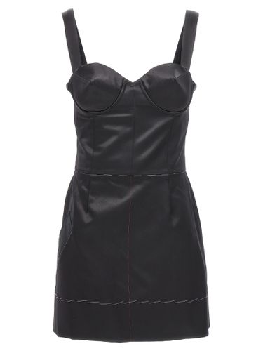 Contrast Stitching Corset Dress - Maison Margiela - Modalova