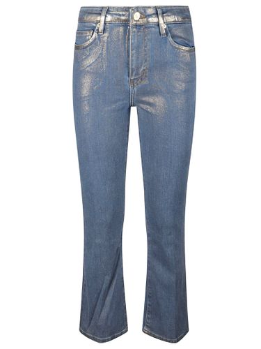 Metallic Detail Buttoned Jeans - Frame - Modalova