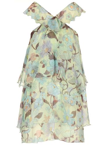 Lady Garden Chiffon Silk Dress - Stella McCartney - Modalova