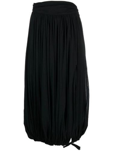 Pleated Puffball Midi Skirt - Philosophy di Lorenzo Serafini - Modalova