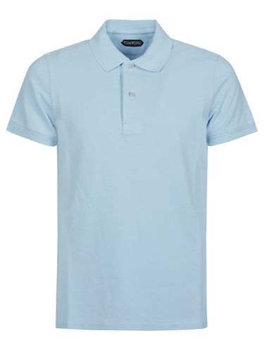 Tennis Piquet Short Sleeve Polo Shirt - Tom Ford - Modalova