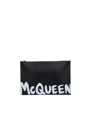 Logo Print Clutch Bag - Alexander McQueen - Modalova