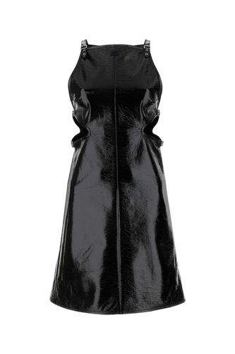 Courrèges Black Vinyl Mini Dress - Courrèges - Modalova