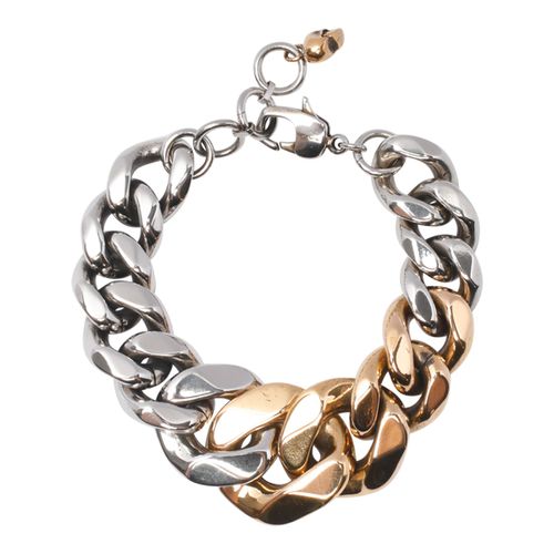 Two-tone Metal Bracelet - Alexander McQueen - Modalova