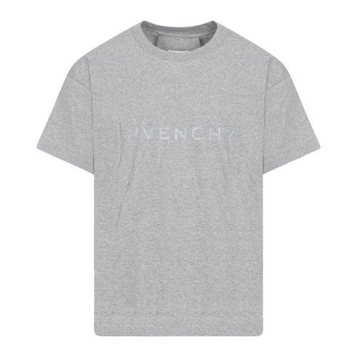 Logo Printed Crewneck T-shirt - Givenchy - Modalova