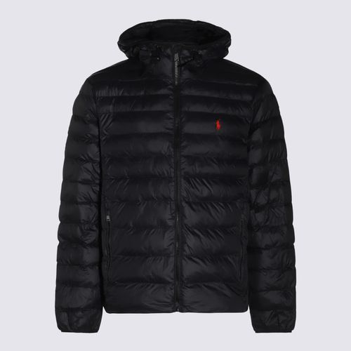 Black Nylon Down Jacket - Polo Ralph Lauren - Modalova