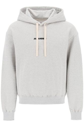 Jil Sander Logo Hoodie - Jil Sander - Modalova