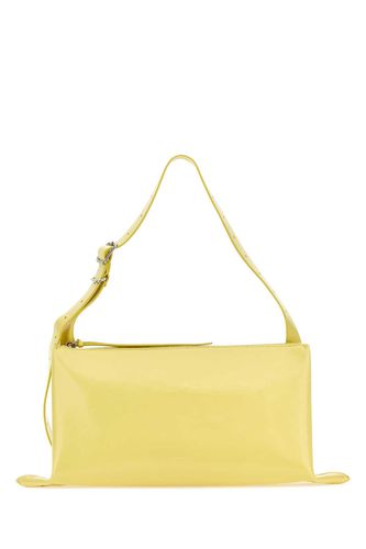 Yellow Leather Shoulder Bag - Jil Sander - Modalova