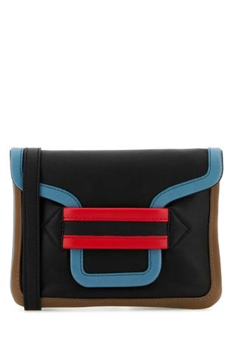 Multicolor Leather Alpha Clutch - Pierre Hardy - Modalova