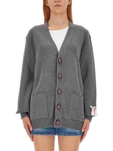 Cotton Oversize Cardigan - Golden Goose - Modalova