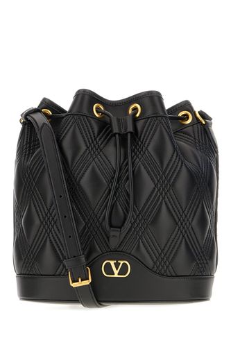 Black Leather Crossbody Bag - Valentino Garavani - Modalova
