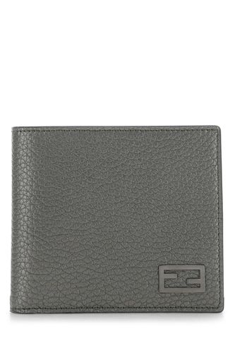 Fendi Lead Leather Wallet - Fendi - Modalova