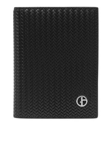 Giorgio Armani Passport Holder - Giorgio Armani - Modalova