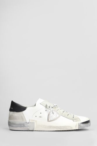 Prsx Low Sneakers In Leather - Philippe Model - Modalova