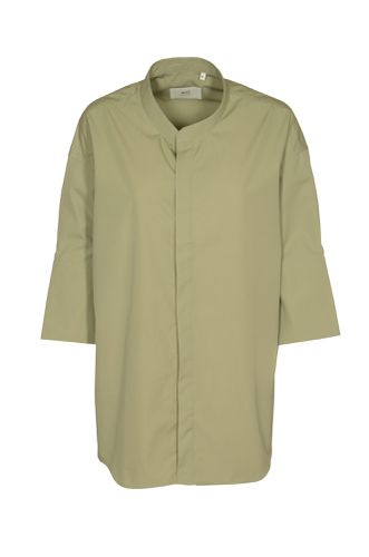 Band Collar Classic Shirt - Ami Alexandre Mattiussi - Modalova